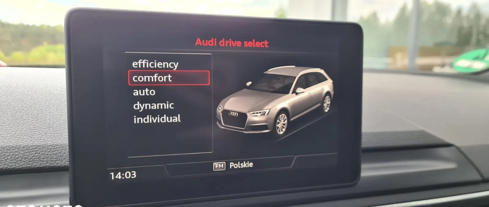 Audi A4 cena 85500 przebieg: 172000, rok produkcji 2016 z Busko-Zdrój małe 704